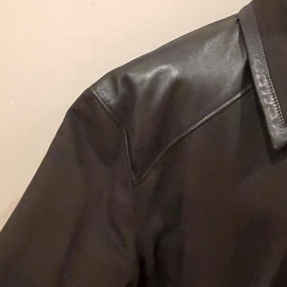 TORRAS leather and cashmere JKT . reservable. - Picture 8 of 16